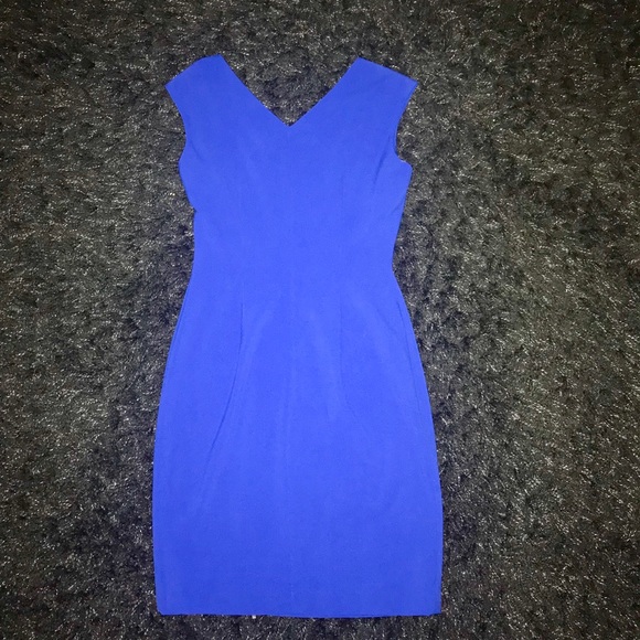 Calvin Klein Dresses Calvin Klein Royal Blue Figure Flattering